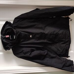 Helly Hansen Tech Black Hooded Light Jacket